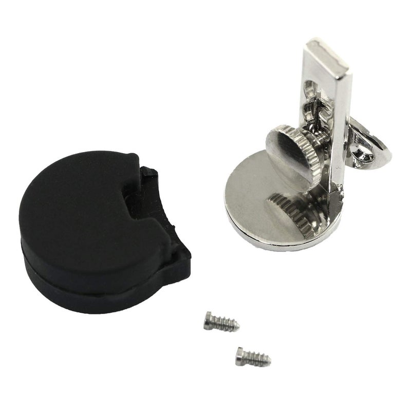 RLECS Clarinet Thumb Rest Clarinet Thumb Protector with 2pcs Rubber Protector for Woodwind Instrument - Image 2